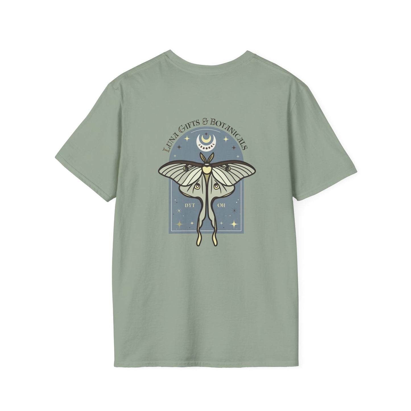 Luna Moth Unisex Soft Style Tee