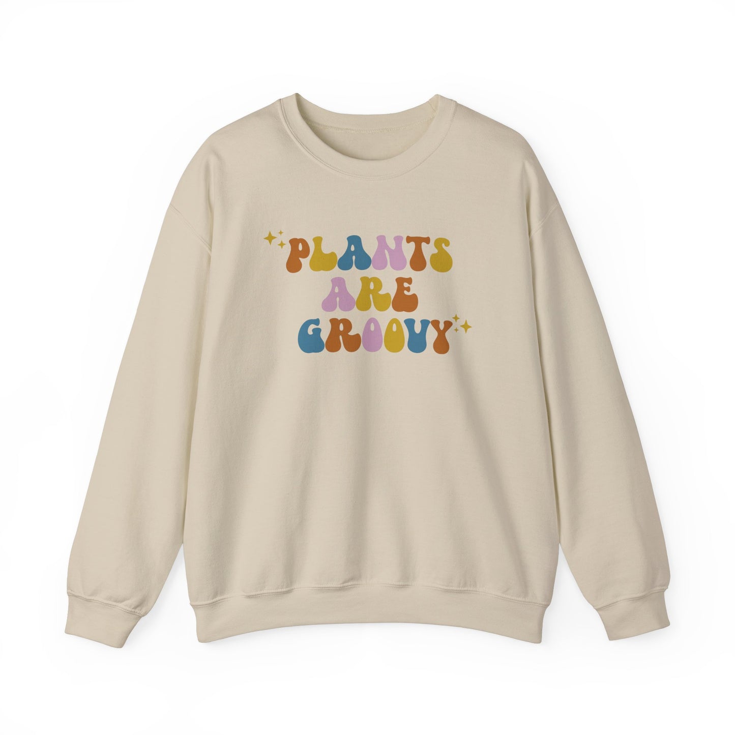 Plants are Groovy Crew Sweatshirt