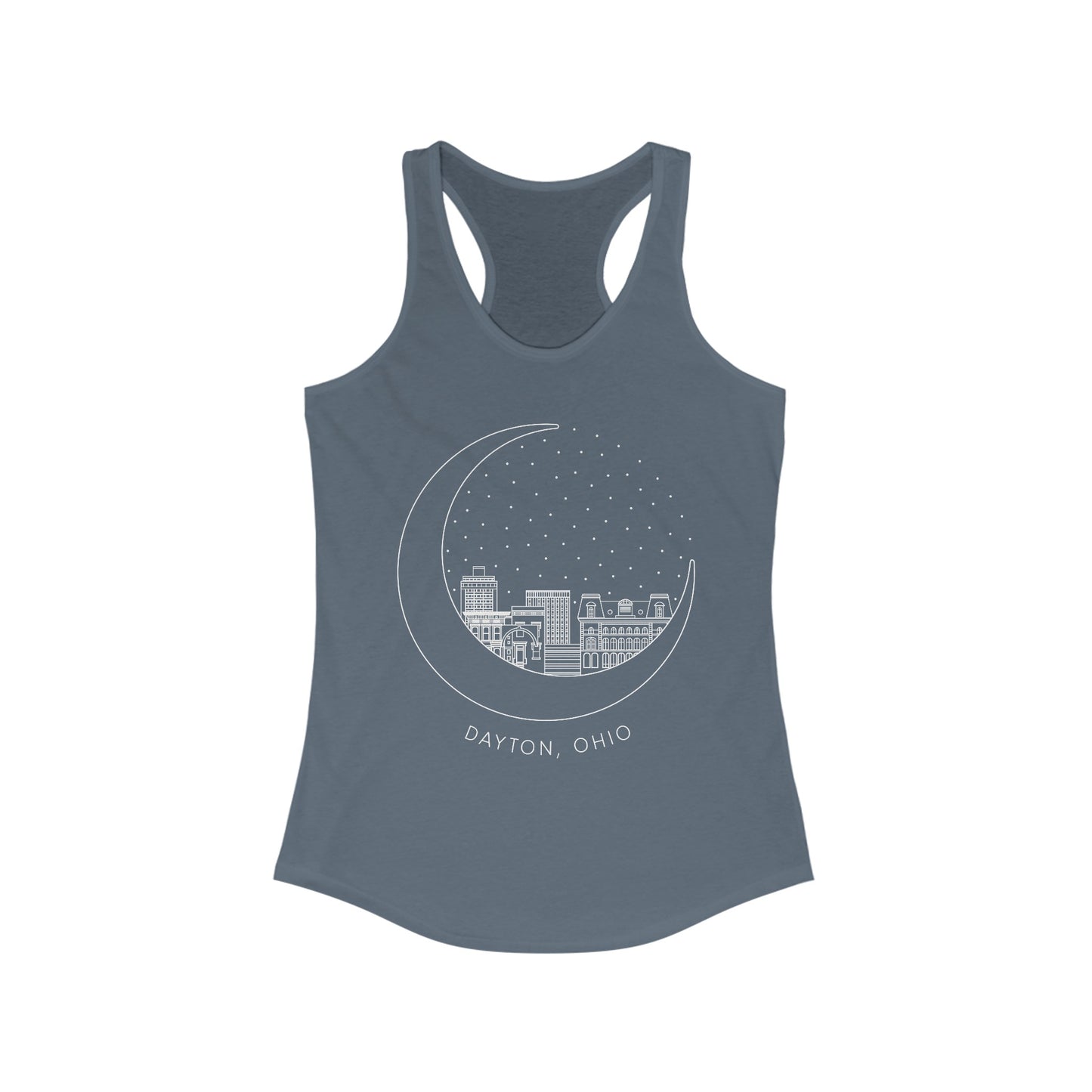 Moon Dayton Racerback Tank