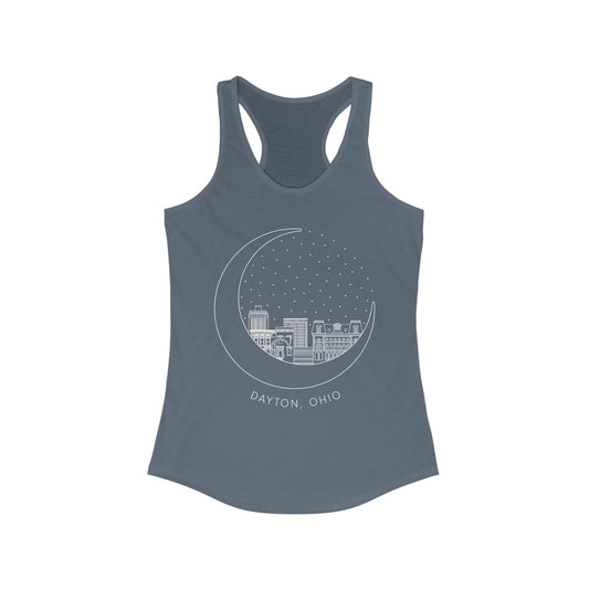 Moon Dayton Racerback Tank