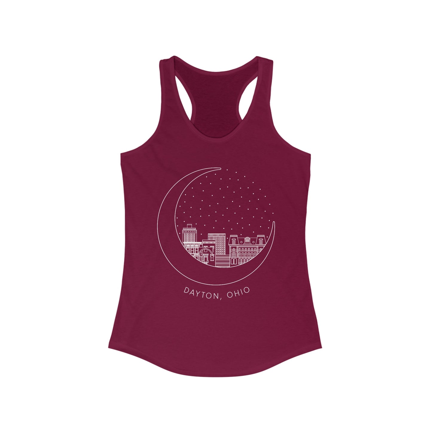 Moon Dayton Racerback Tank