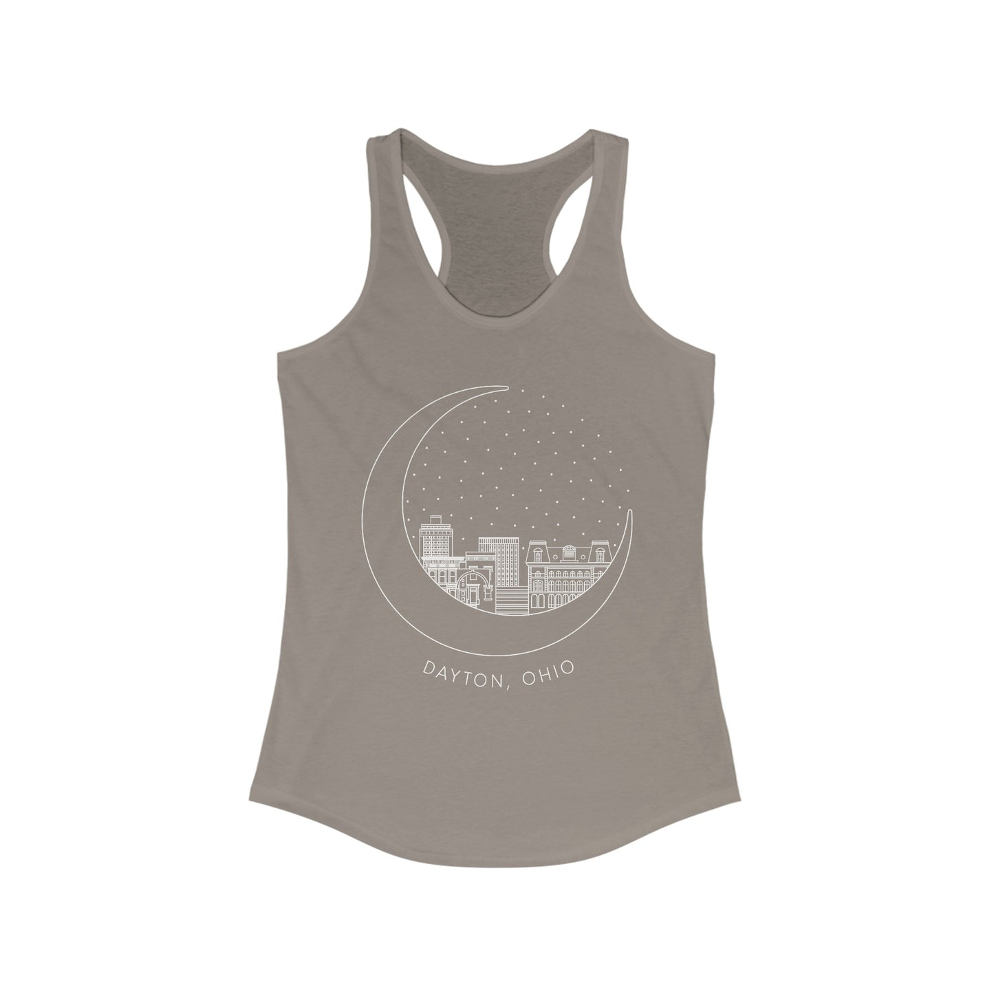Moon Dayton Racerback Tank