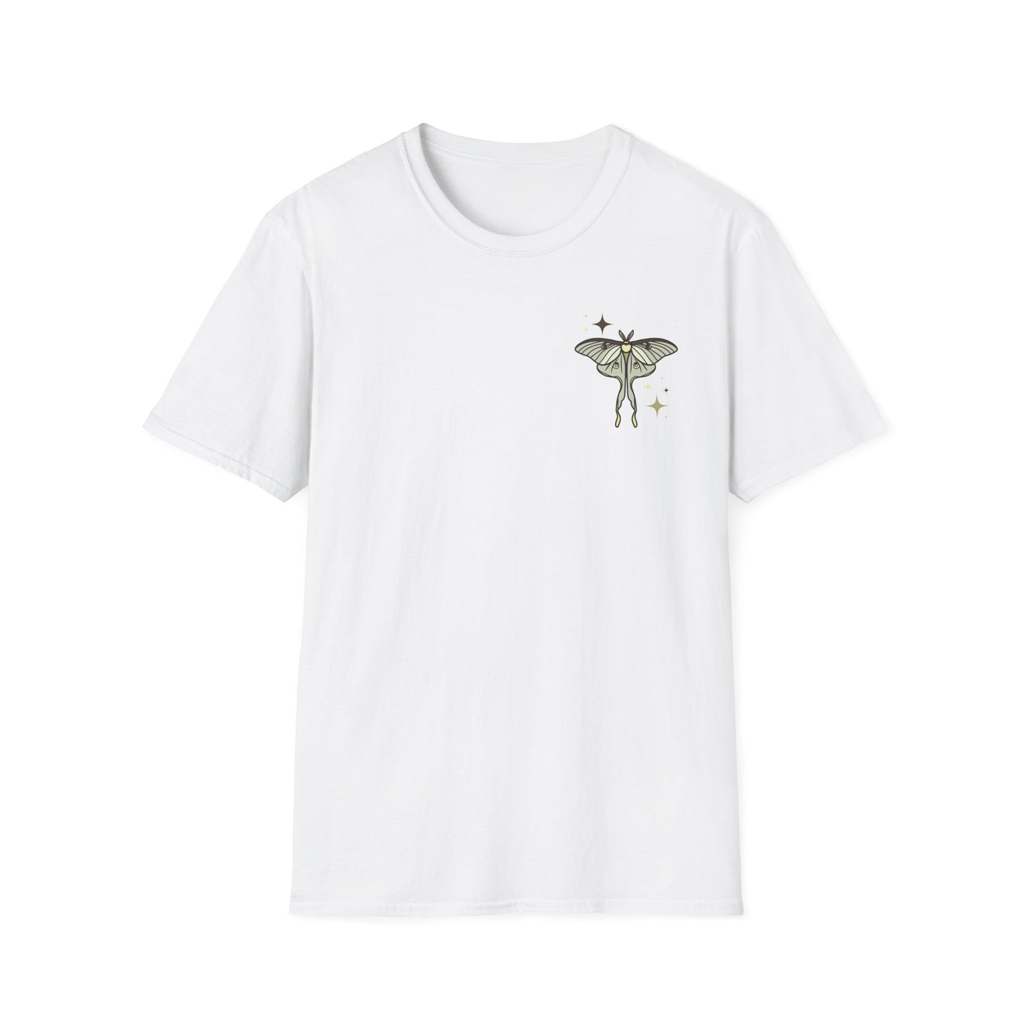 Luna Moth Unisex Soft Style Tee