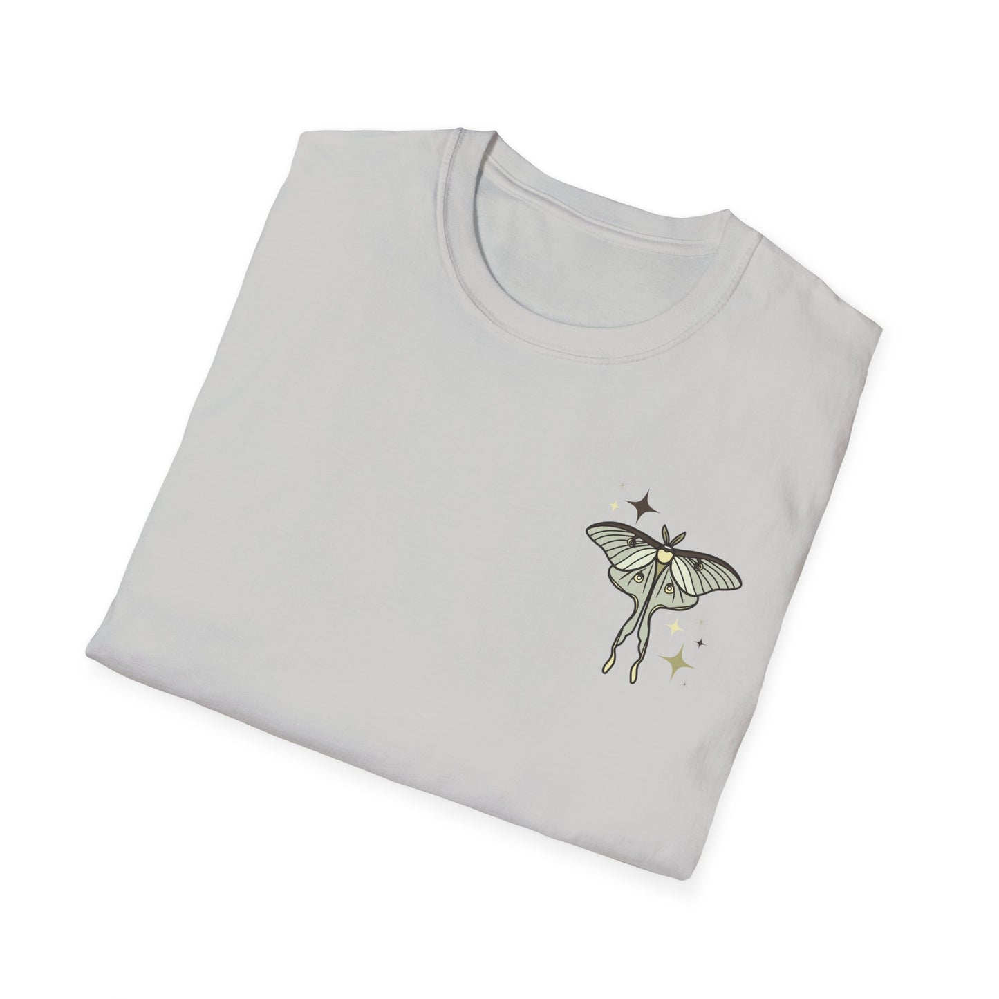 Luna Moth Unisex Soft Style Tee