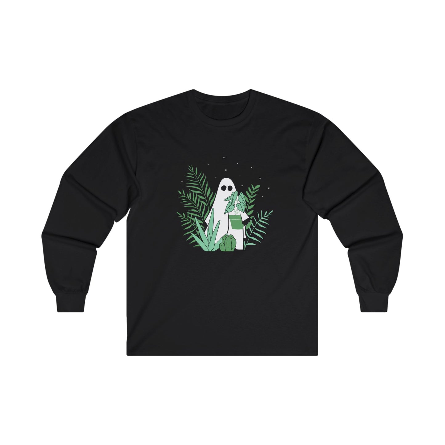 Unisex Long Sleeve Plant Ghost