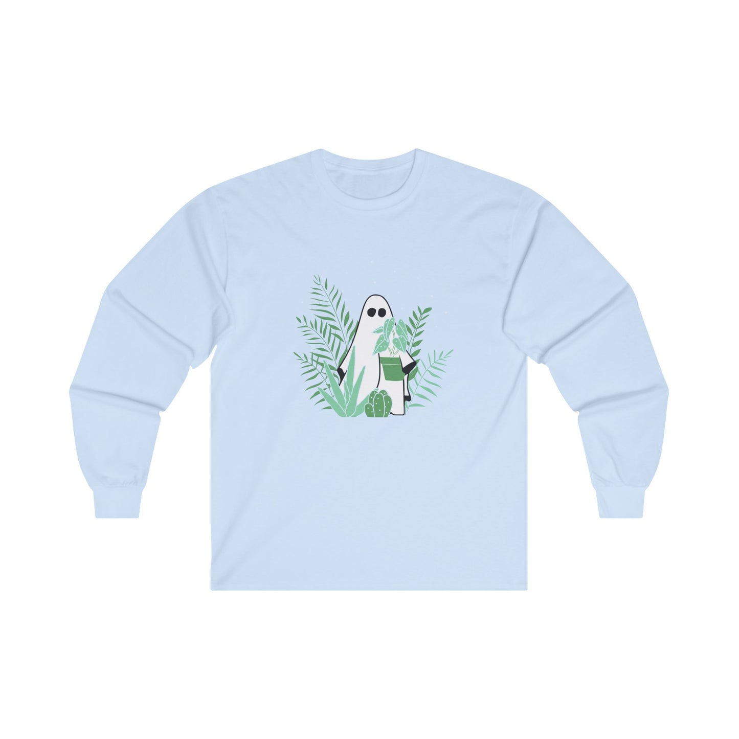 Unisex Long Sleeve Plant Ghost