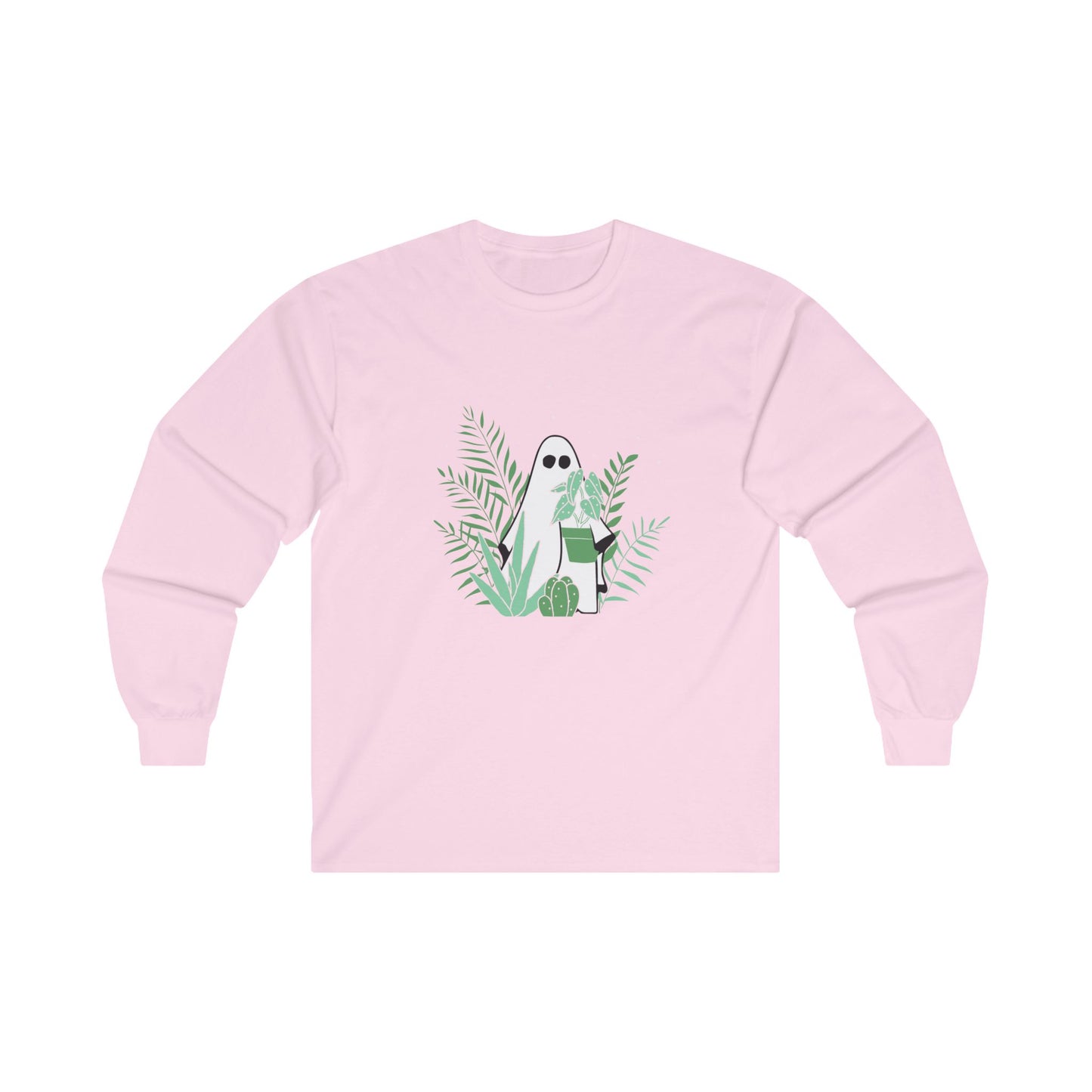 Unisex Long Sleeve Plant Ghost