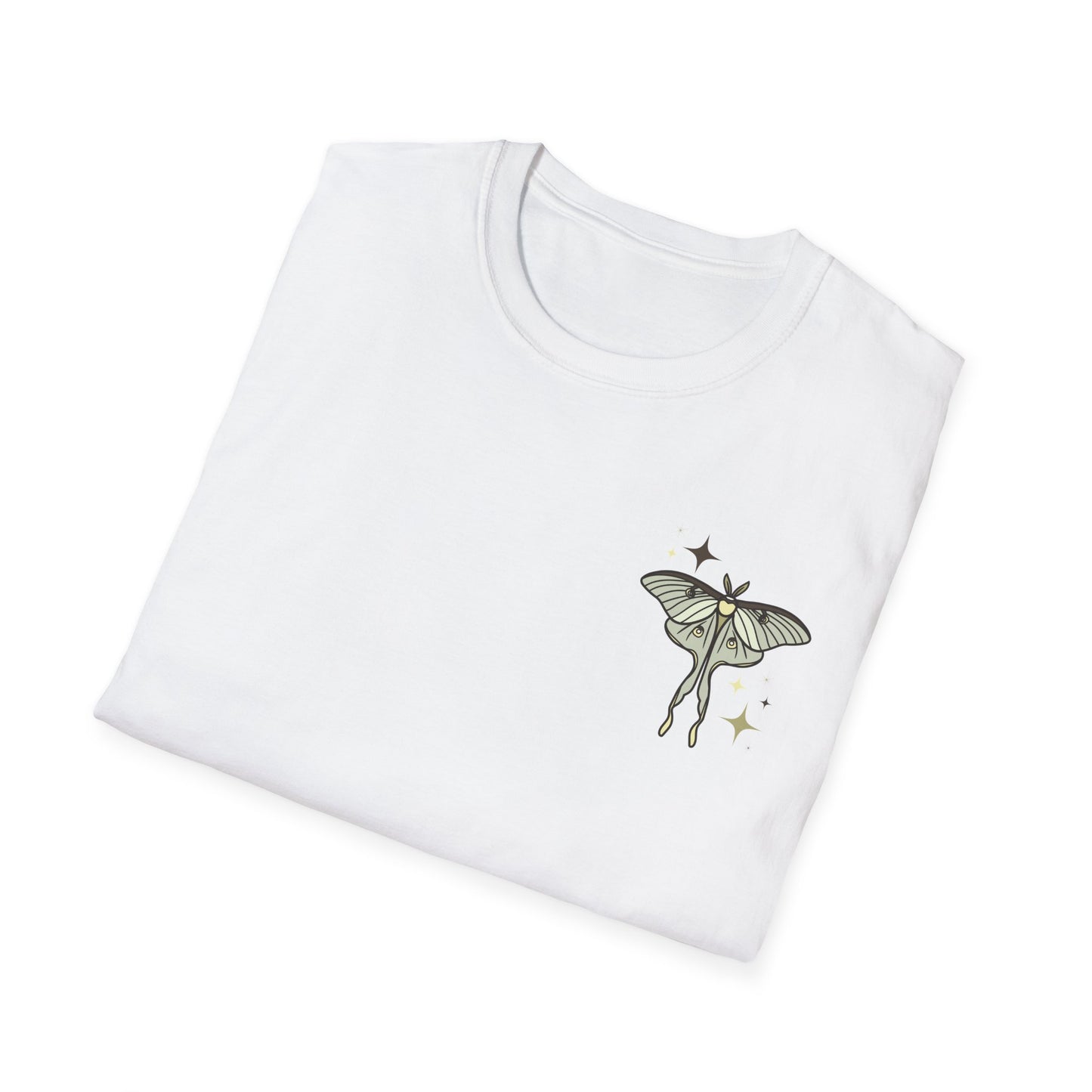 Luna Moth Unisex Soft Style Tee