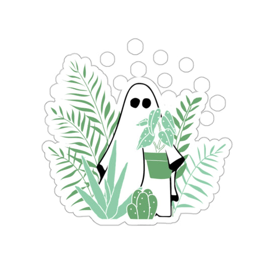 Plant Ghost Sticker