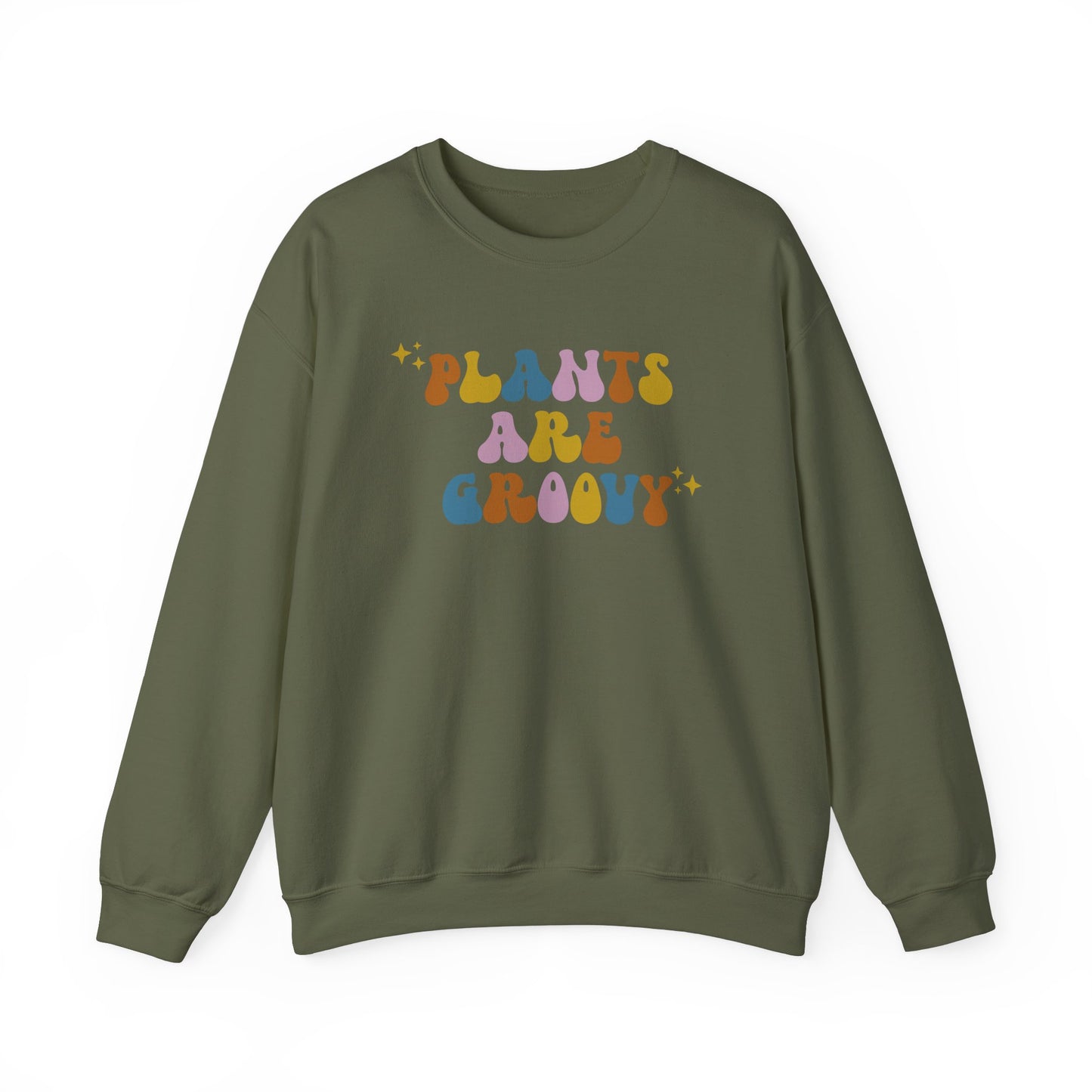 Plants are Groovy Crew Sweatshirt