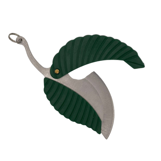 Leaf Keychain Knife