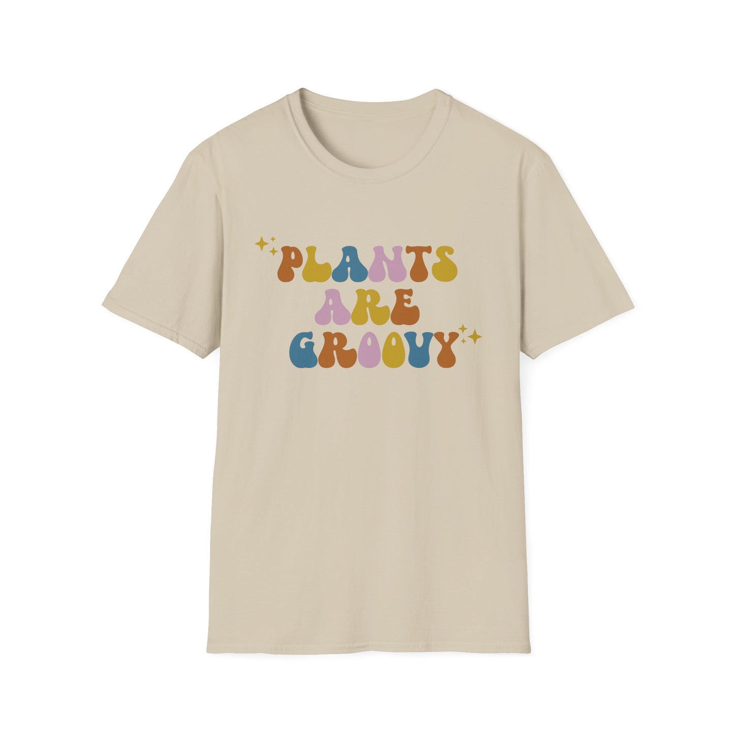 Plants are Groovy Unisex Softstyle Tee