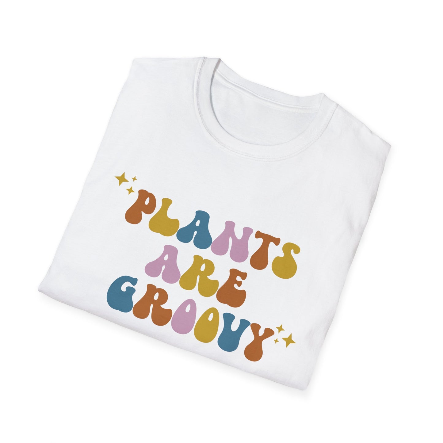 Plants are Groovy Unisex Softstyle Tee