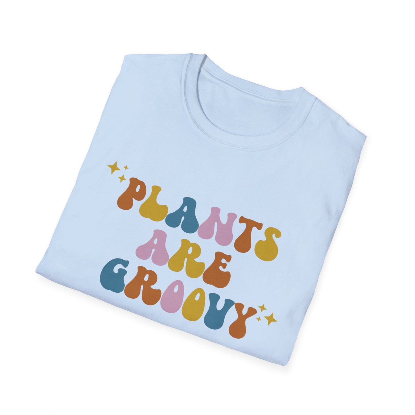 Plants are Groovy Unisex Softstyle Tee