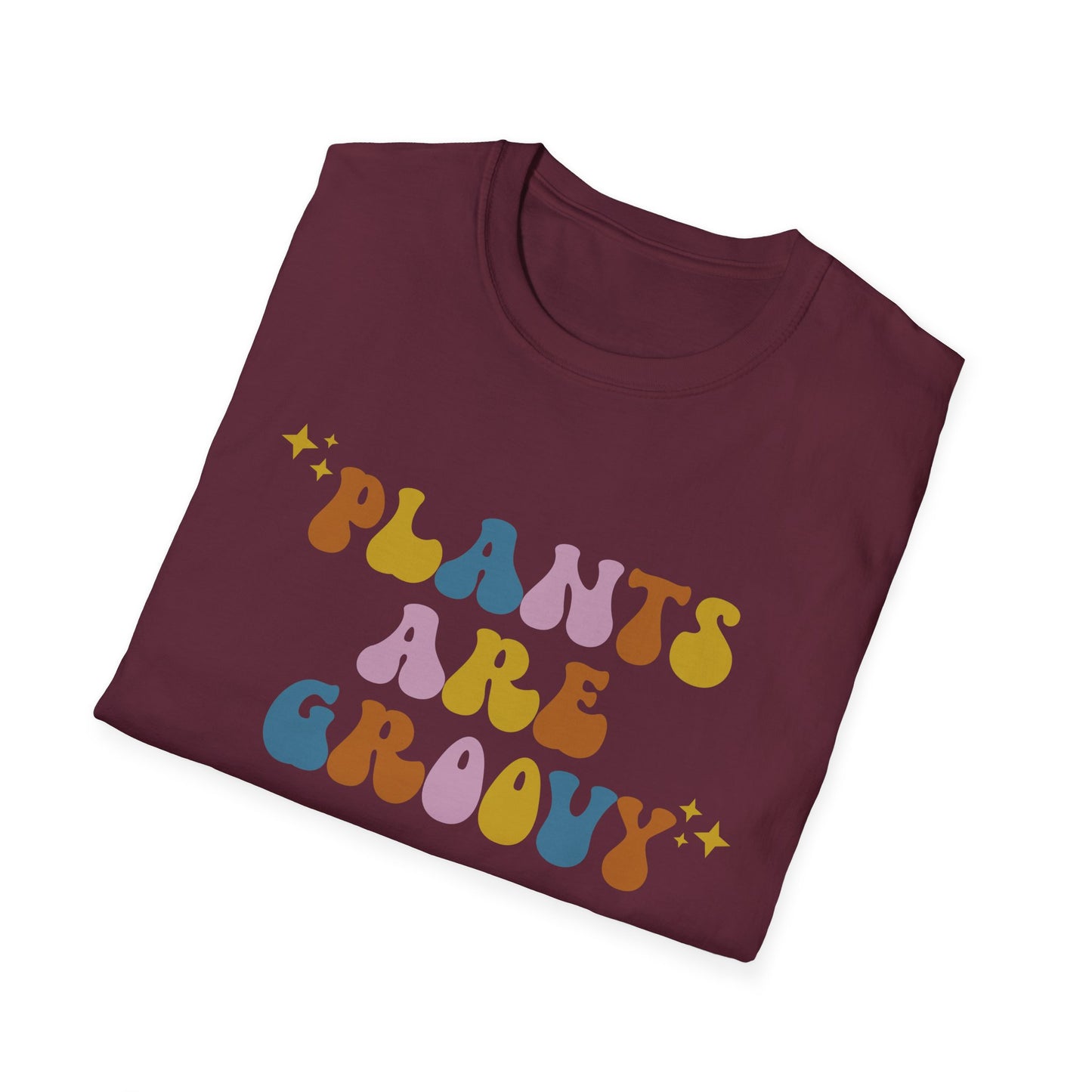 Plants are Groovy Unisex Softstyle Tee