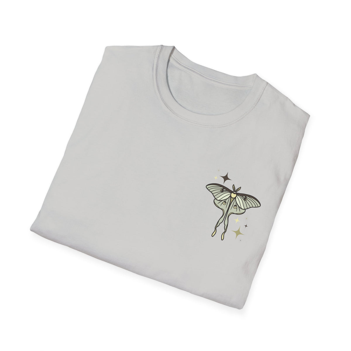 Luna Moth Unisex Soft Style Tee