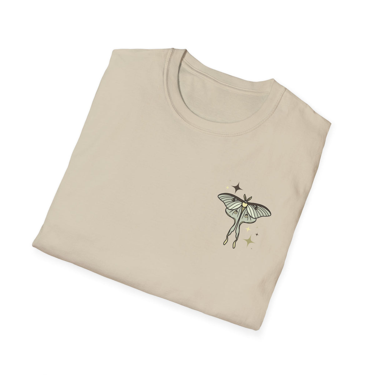 Luna Moth Unisex Soft Style Tee