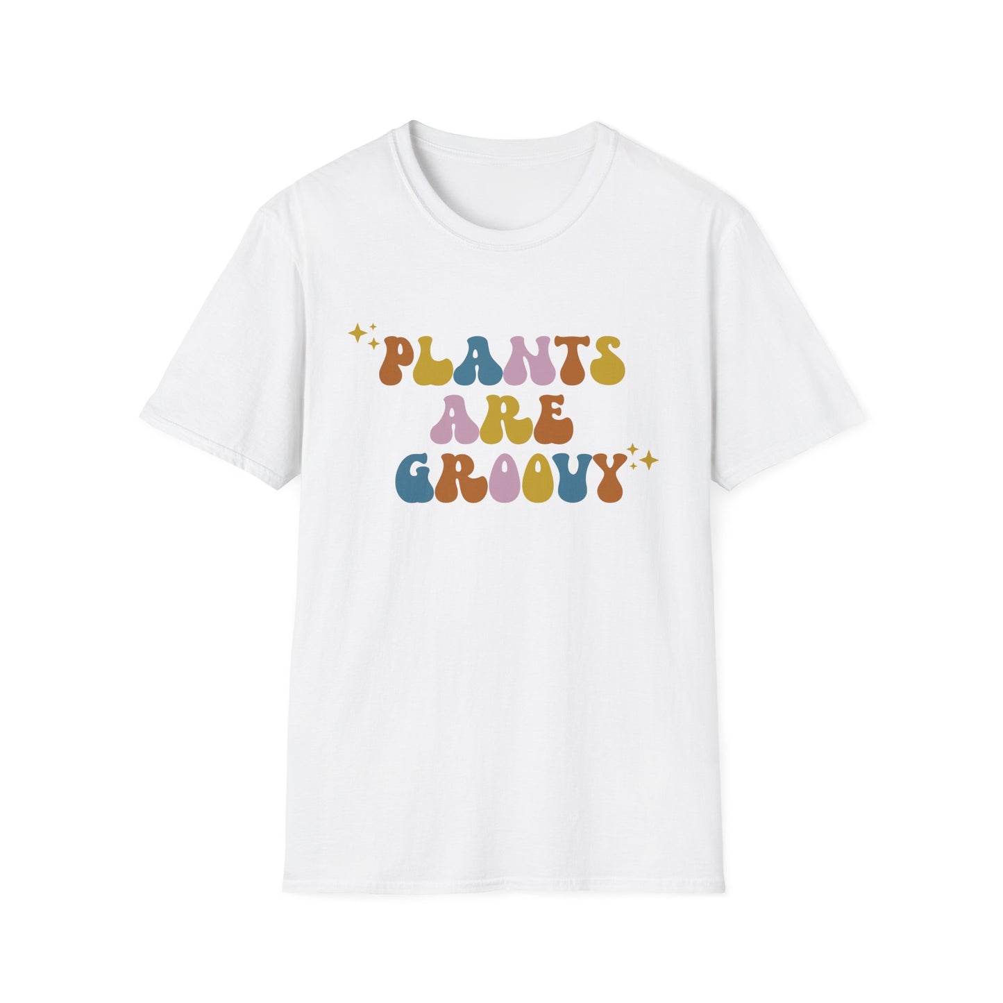 Plants are Groovy Unisex Softstyle Tee