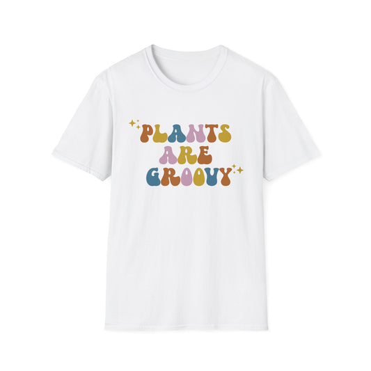 Plants are Groovy Unisex Softstyle Tee