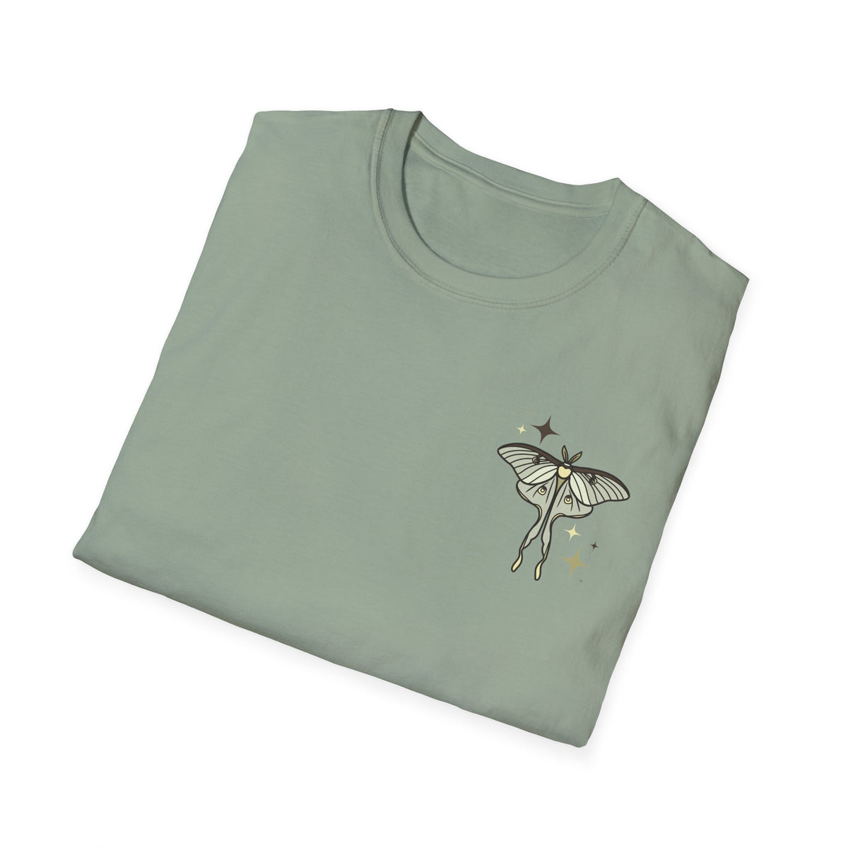 Luna Moth Unisex Soft Style Tee