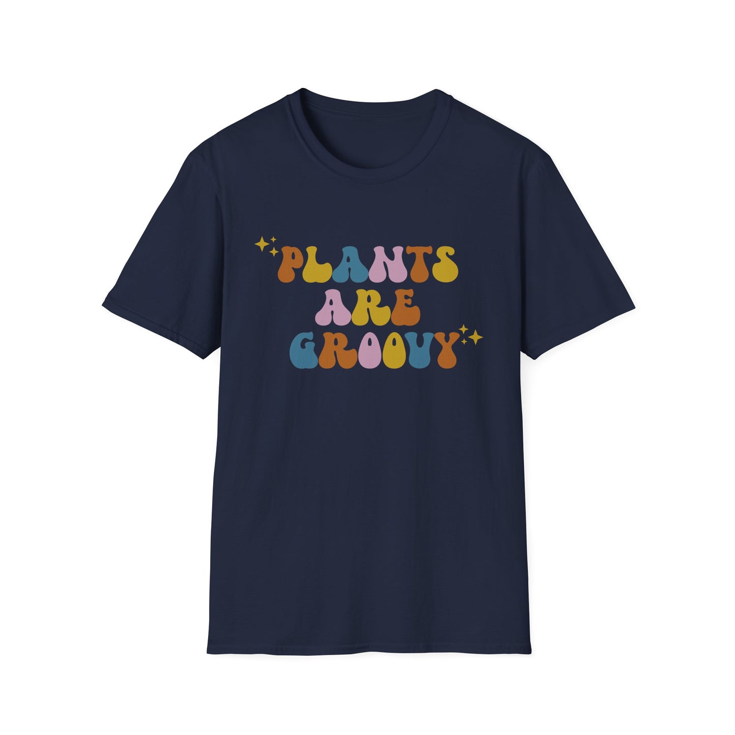 Plants are Groovy Unisex Softstyle Tee