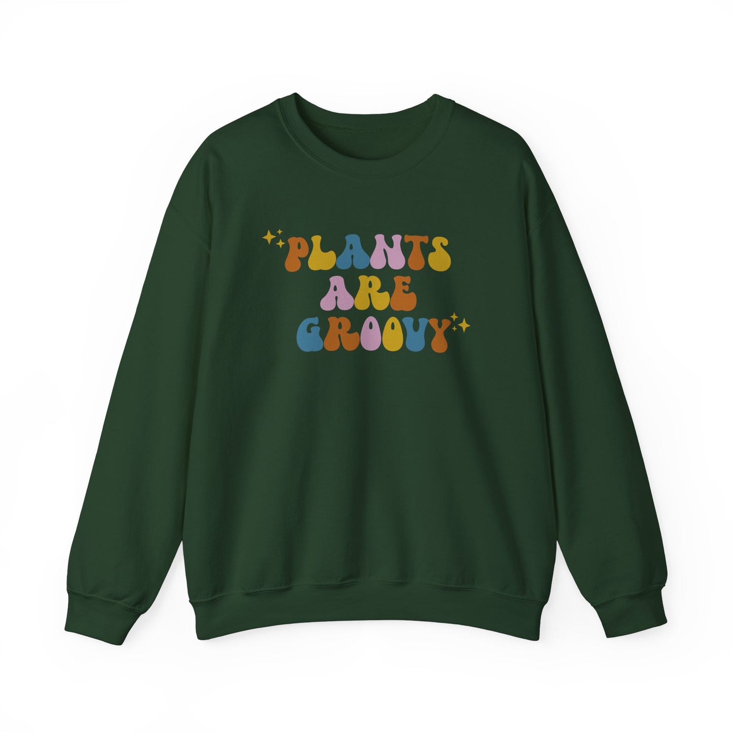 Plants are Groovy Crew Sweatshirt