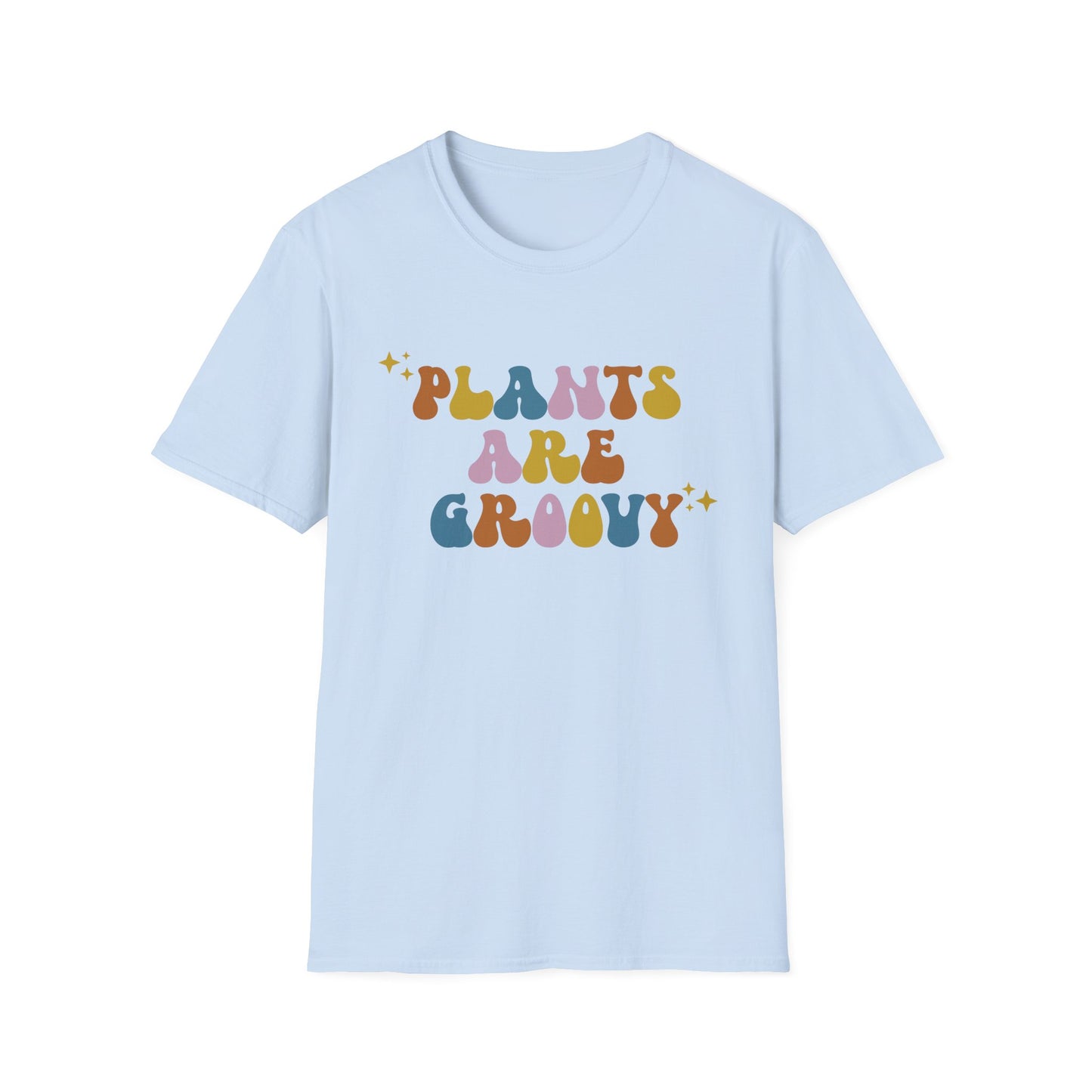 Plants are Groovy Unisex Softstyle Tee