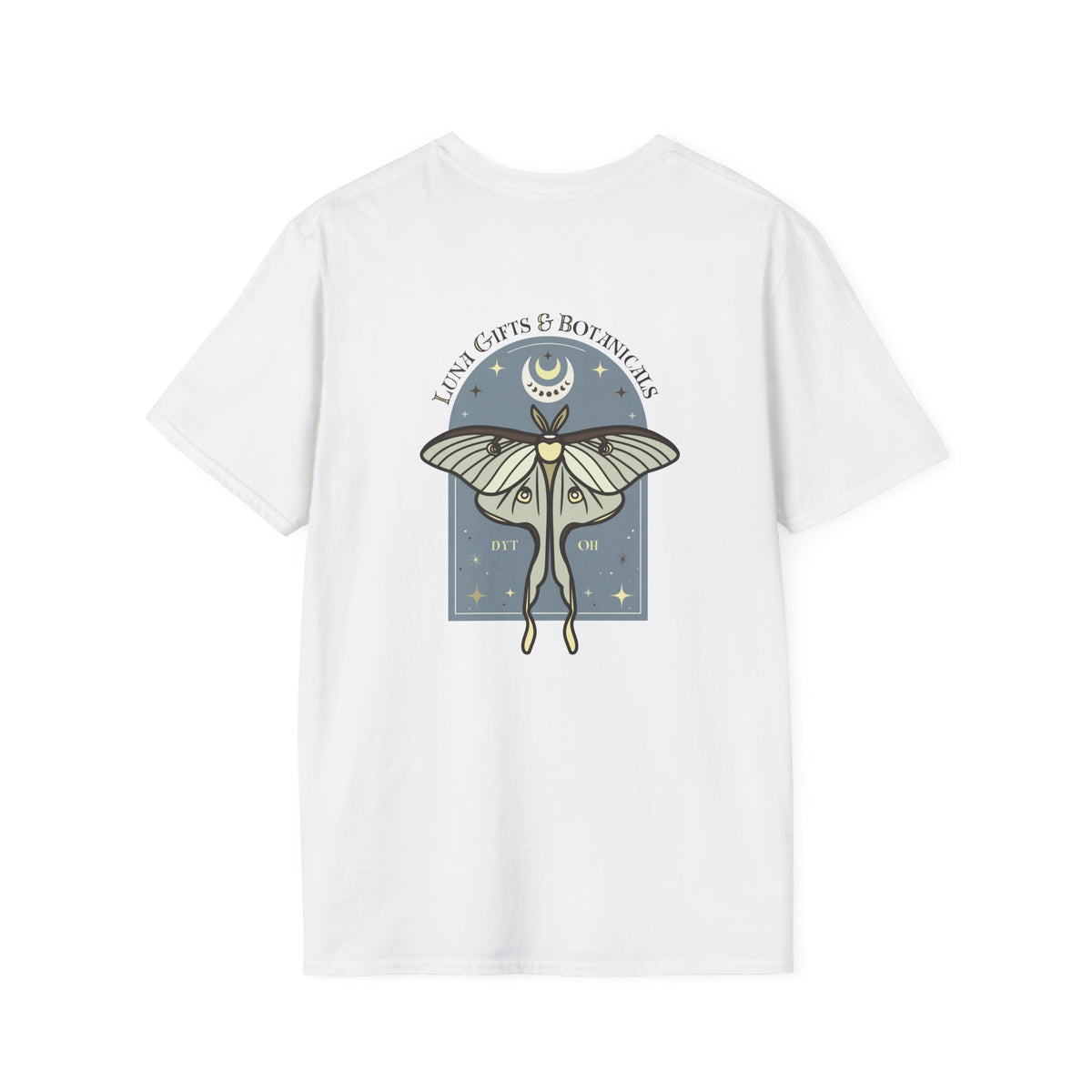 Luna Moth Unisex Soft Style Tee