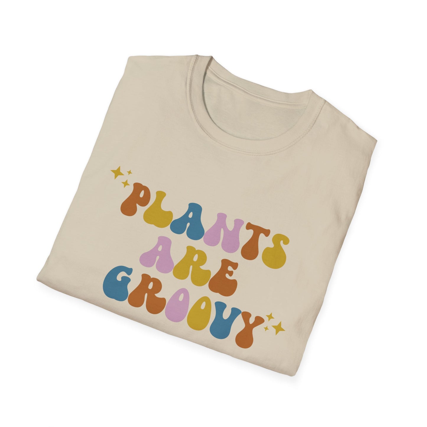 Plants are Groovy Unisex Softstyle Tee